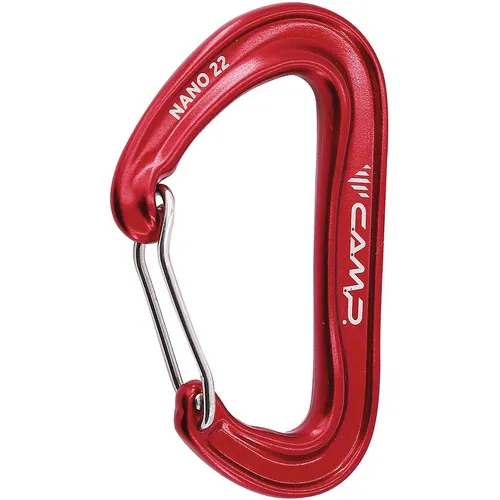 Camp Nano 22 Karabiner (Größe One Size, rot) in rot von C.A.M.P.