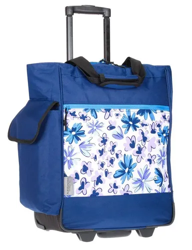 Einkaufstrolley Alessandro XL 12895 Flower Blue