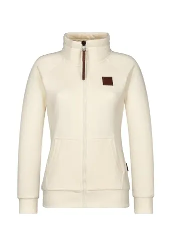 Naketano Damen Sweatjacke Monsterb - Beige Melange, Größe XL - Stylische Damen-Sweatjacke mit Kapuze für Freizeit und Alltag. Hochwertiger Materialmix sorgt für angenehmen Tragekomfort. Praktisch und pflegeleicht – die perfekte Wahl für jeden Tag!