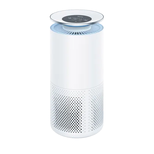 beurer App gesteuerter Luftreiniger LR400 - Luftreiniger für Räume bis 69 m² mit 3-schichtigem HEPA H13 Filtersystem. Steuern Sie bequem über die App und genießen Sie saubere Luft mit einem 99,95% Filtereffekt gegen Viren und Feinstaub.