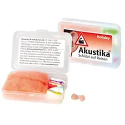 Akustika Holiday Windschutzwolle+Lärmschutzstöp. 1 P