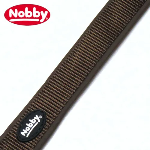 Nobby Führleine CLASSIC PRENO 200 cm - 15/20/25 mm breit - Nylon Hundeleine 2 m