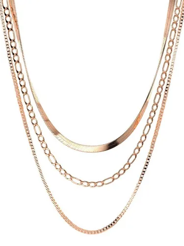 THIORA Gliederkette Layering Kette 