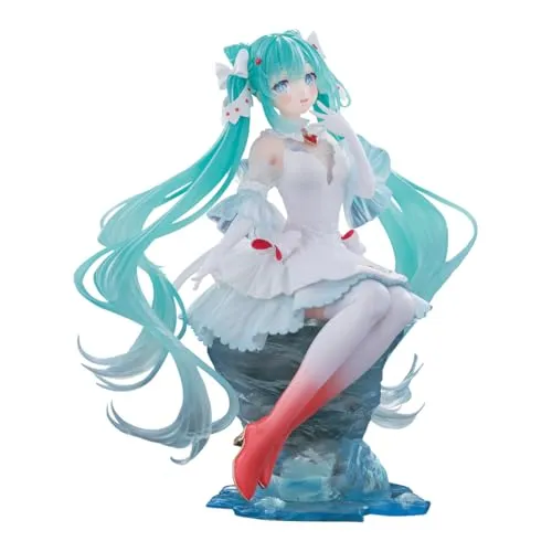Banpresto Sammelfigur Hatsune Miku Clione Crearluxe 18cm - Sammelfigur in 18 cm, detailreich und farbenfroh, ideal für Fans und als Geschenk. Perfekter Blickfang für Ihre Vitrine aus der Kategorie Sammelfiguren.