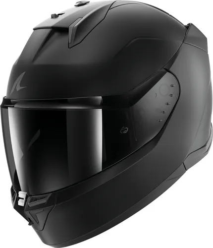 Shark Integralhelm D-SKWAL 3 Dark Shadow Edition ECE 22.06 - Motorradhelm mit kratzfestem Visier und optimaler Belüftung, ideal für alle Jahreszeiten. Inklusive Aufbewahrungstasche und antiallergischem Innenfutter.