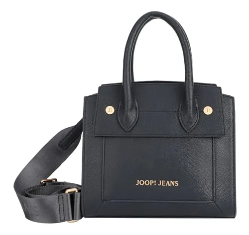 JOOP! Handtasche Cornice, Darkblue - Stilvolles Accessoire - Handtasche aus 100% Polyurethan mit abnehmbarem, verstellbarem Schulterriemen. Perfekt für jeden Anlass, bietet sie eine elegante Optik in Dunkelblau.