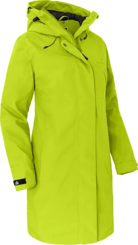 Bergson VERLA Damen Regenmantel - Funktionsjacke mit 20000 mm Wassersäule, Netzfutter und PFC-freier SILVER PLUS Ausstattung für optimalen Schutz bei Regen.