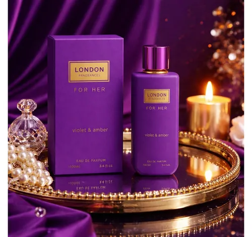 LONDON FRAGRANCES Eau de Parfum London Fragrances For Her Damenduft EDP 100 ml, 1-tlg., Hergestellt in UK Damenduft, Elegant