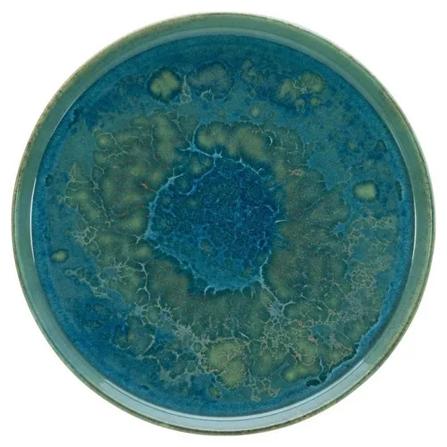 CreaTable Speiseteller YUKI, Hellblau, Ø 28 cm in blau von CreaTable