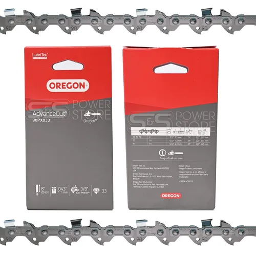 Oregon 90PX033E Sägekette Micro-Lite PICCO - Kettensägen-Ersatzteile mit Halbmeißel Micro-Lite, ideal für präzise Schnitte und hohe Effizienz, passend für alle Hersteller.