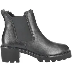 Paul Green Damen Chelsea-Boots mit Warmfutter - Wanderschuhe mit veganem Warmfutter, ideal für kalte Tage. Leichte EVA-Sohle und bequemer Blockabsatz für optimalen Tragekomfort.