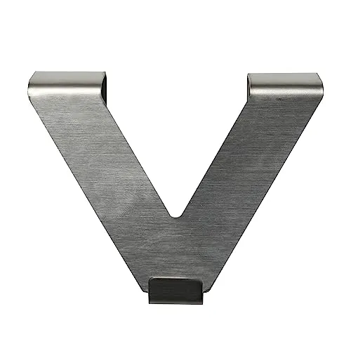 Gardinia V-Dekohaken Edelstahl - Hochwertige Dekohaken aus Edelstahl für Rollos, rostfrei und ideal für eine stilvolle Raumgestaltung.