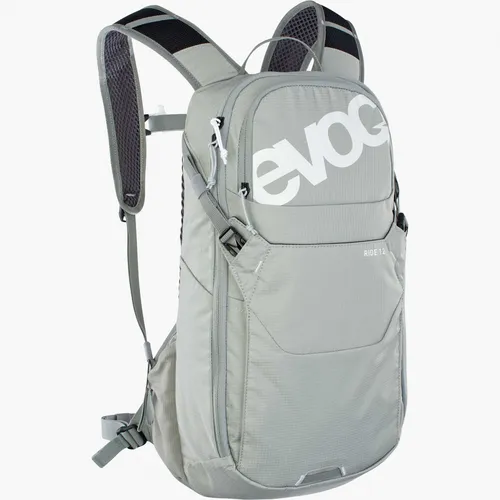 Ride 12 Grauer Rucksack - Rucksack für Outdoor-Aktivitäten: Mit AIR-PAD-Rückenpolsterung und cleverem Taschenmanagement bietet dieser 12 Liter Rucksack optimalen Tragekomfort und Stauraum für Bike-Touren.