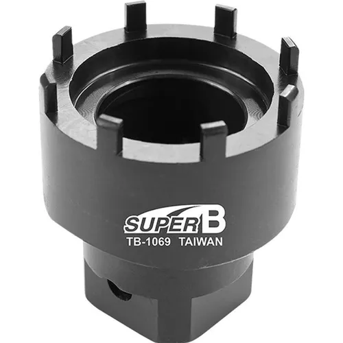 SuperB TB-1069 Spider Nut, E-Bike-Motor Verschlussring Werkzeug, E-Bike Werkzeug, E-Bike Motor, für 1/2