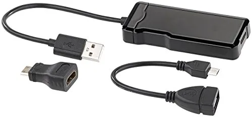 auvisio HDMI to USB Grabber: USB-HDMI-Videograbber für Videos bis Full HD (1080p), mit OTG-Adapter (HDMI Video Grabber, Converter, VHS Digitalisierer)