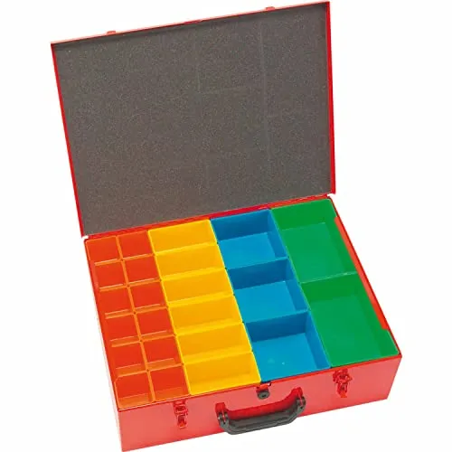 MÃœLLNERSortimentkofferStahlblech440x330x130mmmit46Einsätzen1StückSK646