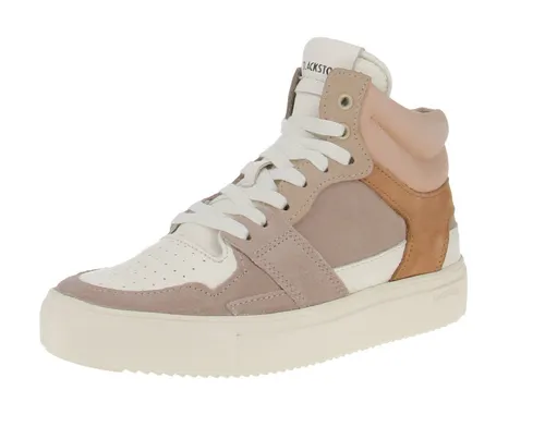 Blackstone Keyla YL52 Damen Sneaker - BBRN, Größe: 37 EU - Elegante Damen-Sneaker aus hochwertigem Veloursleder, mit herausnehmbarer Ledersohle für optimalen Tragekomfort und stylisches Design.