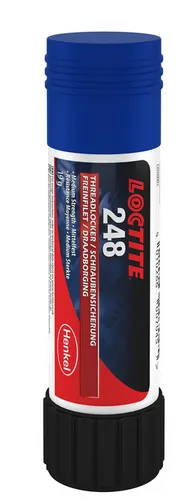 Loctite 248, 19g, Schraubensicherung mittelfest, Stickform