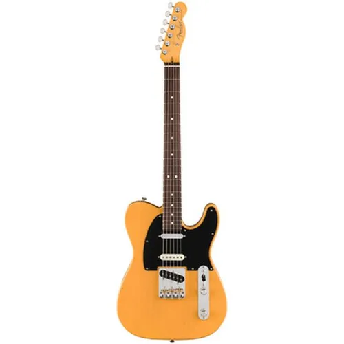 Fender Am Pro Clsc Tele SSS B-Stock - B-Stock Telecaster E-Gitarre in Butterscotch Blonde, ideal für Musiker, die Wert auf Qualität legen. Inklusive Deluxe Gig Bag und voller Garantie, perfekt für Studio und Bühne.