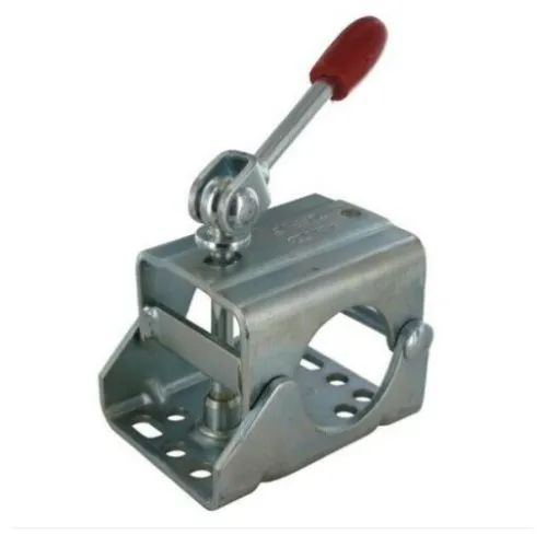 Al-Ko 249859 Radclip-Unterstützung D.60 - Sonstiges Camping & Outdoor, abklappbare und absperrbare Knebel für sicheren Halt und stabile 6-Loch-Verschraubung, ideal für robusten Einsatz beim Camping.