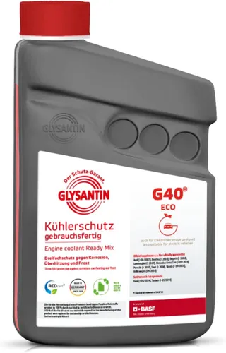 BASF GLYSANTIN G40 ECO BMB Kühlerschutz READY MIX 1 Liter