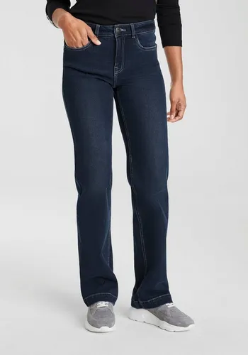 Damen Gerade Jeans ARIZONA, Gr. 88, Dunkelblau von Arizona