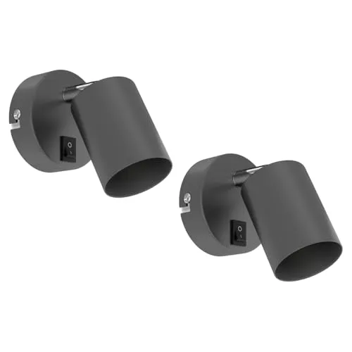 Wandleuchten, Wandbeleuchtung Grau von LEDs Com