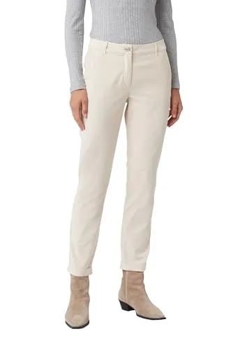 Comma Leichte Cord-Chino mit Umschlag am Saum