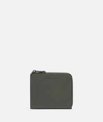 Liebeskind Berlin NINO Purse in Cypress Green - Umhängetaschen - Elegante XS Geldbörse aus hochwertigem Kalbsleder in trendigem cypress green, ideal für stilbewusste Frauen.