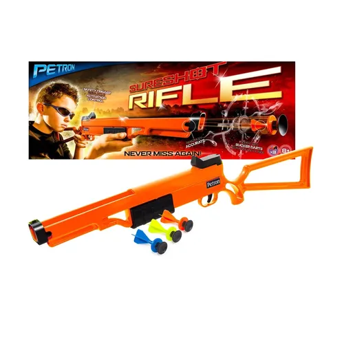 Petron 162/3 SURESHOT Kinder Pump Action Gewehr mit 3 Pfeilen