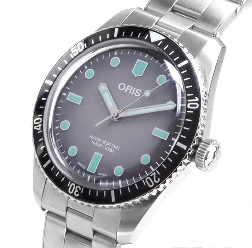 Oris Divers Sixty Five Automatic Herrenuhr 100M - Armbanduhren, 100m wasserdicht, mit Saphirglas und mechanischem Uhrwerk – ideal für Taucher und Abenteuerlustige.