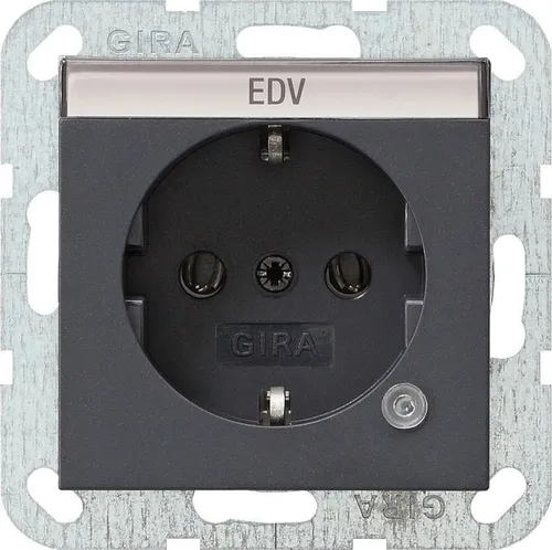 Gira Steckdosen Grau von Gira Steckdose Steckdosen Abdeckung