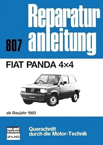 Fiat Panda 4x4 Reparaturanleitung 1983-1986 von Bucheli Verlag