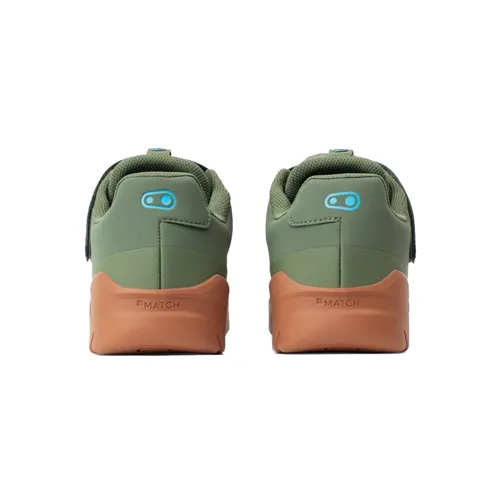 CRANKBROTHERS Fahrradschuhe - MALLET E SPEEDLACE - Grün/Hellblau 45