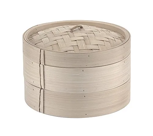 Paderno World Cuisine 16,5 cm Bambus-Dampfgarer-Set