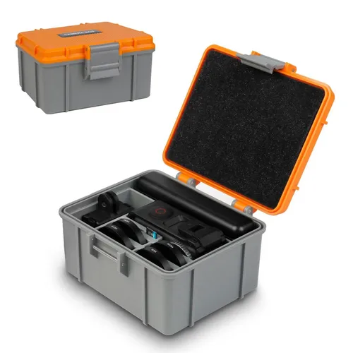 Für DJI Osmo Action 5 Pro / 4 / 3 Hard Case Aufbewahrungsbox Grau