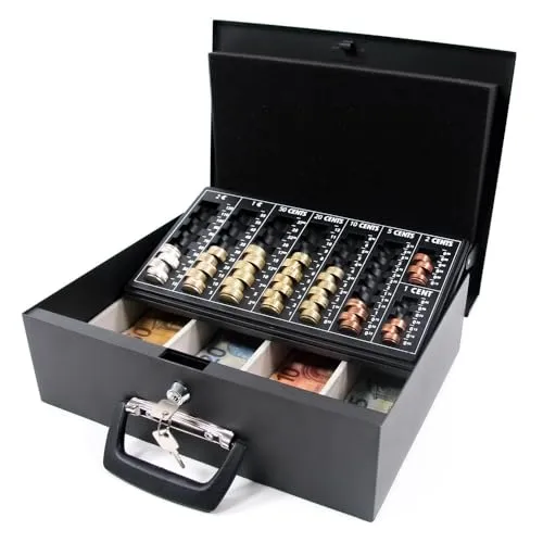 hjh OFFICE Geldkassette Safe I