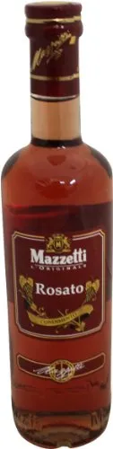 Mazzetti Balsamico Rosato 0,5L - Feiner Balsamico-Essig aus Weinessig und Traubenmost, perfekt für Salate und Marinaden – ein Genuss für Feinschmecker!