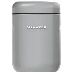 Siegwerk Küchen Vorratsdose CUBO - M - 1,25 l - shadow rock - grau - Die CUBO Vorratsdose M von Siegwerk ist der stilvolle Aufbewahrungsort für trockene Lebensmittel. Aus hochwertigem, recycelbarem Metall und mit zwei Griffmulden für einfaches Handling.