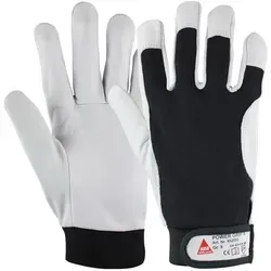 Nappaleder Arbeitshandschuh Klett Power Grip II