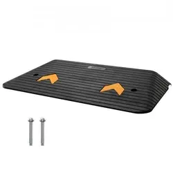 VEVOR Schwellenrampe 90,2x53,34 cm aus Gummi