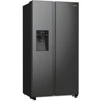 Hisense RS5P535NTFE Side by Side Kühl-Gefrier-Kombination Schwarz