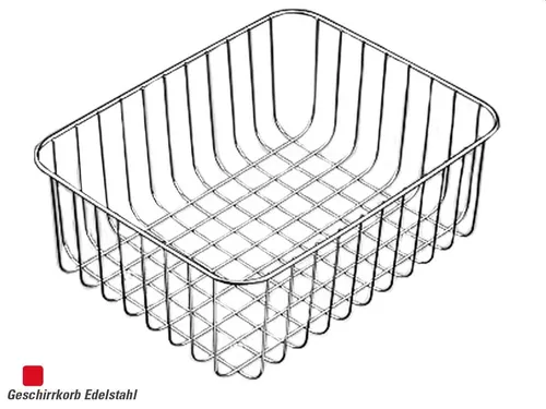 Systemceram Geschirrkorb Edelstahl 0760 von systemceram