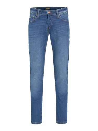 Jack & Jones PlusSize Slim-fit-Jeans JJIGLENN JJORIGINAL MF 071 NOOS blau 42 - Modische Slim-fit-Jeans in Größe 42, aus elastischem Denim für optimalen Tragekomfort, perfekt für jeden Anlass.