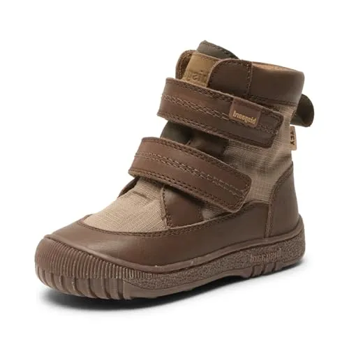 bisgaard Leder-Boots in Braun, Größe 31 für Baby von Bisgaard