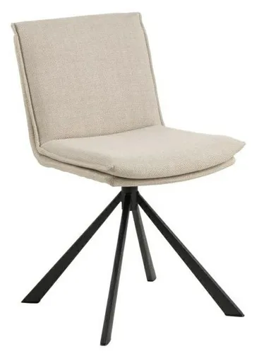 Mid.you Stuhl Beige – 360° drehbar mit stilvollem Design