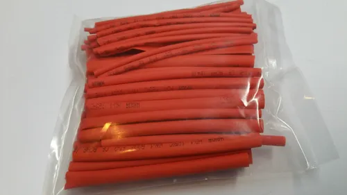 Schrumpfschlauch Sortiment 100-teilig rot Set