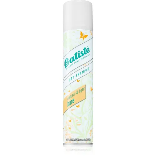 Batiste Natural & Light Bare Trockenshampoo 200 ml - Shampoos & Spülungen, absorbiert überschüssigen Talg für frisches Haar ohne Wasser – ideal für einen schnellen Look!