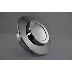 Manschette 60mm für Unterputz Wasserzähler mit verchromtem Ring