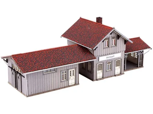 NOCH 66001 - Haltepunkt Amtzell, Spurweite H0 für realistische Modellbahnlandschaften und detailreiche Gestaltung